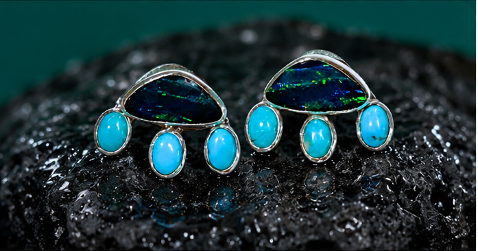 Black Opal Turquoise Crawlers